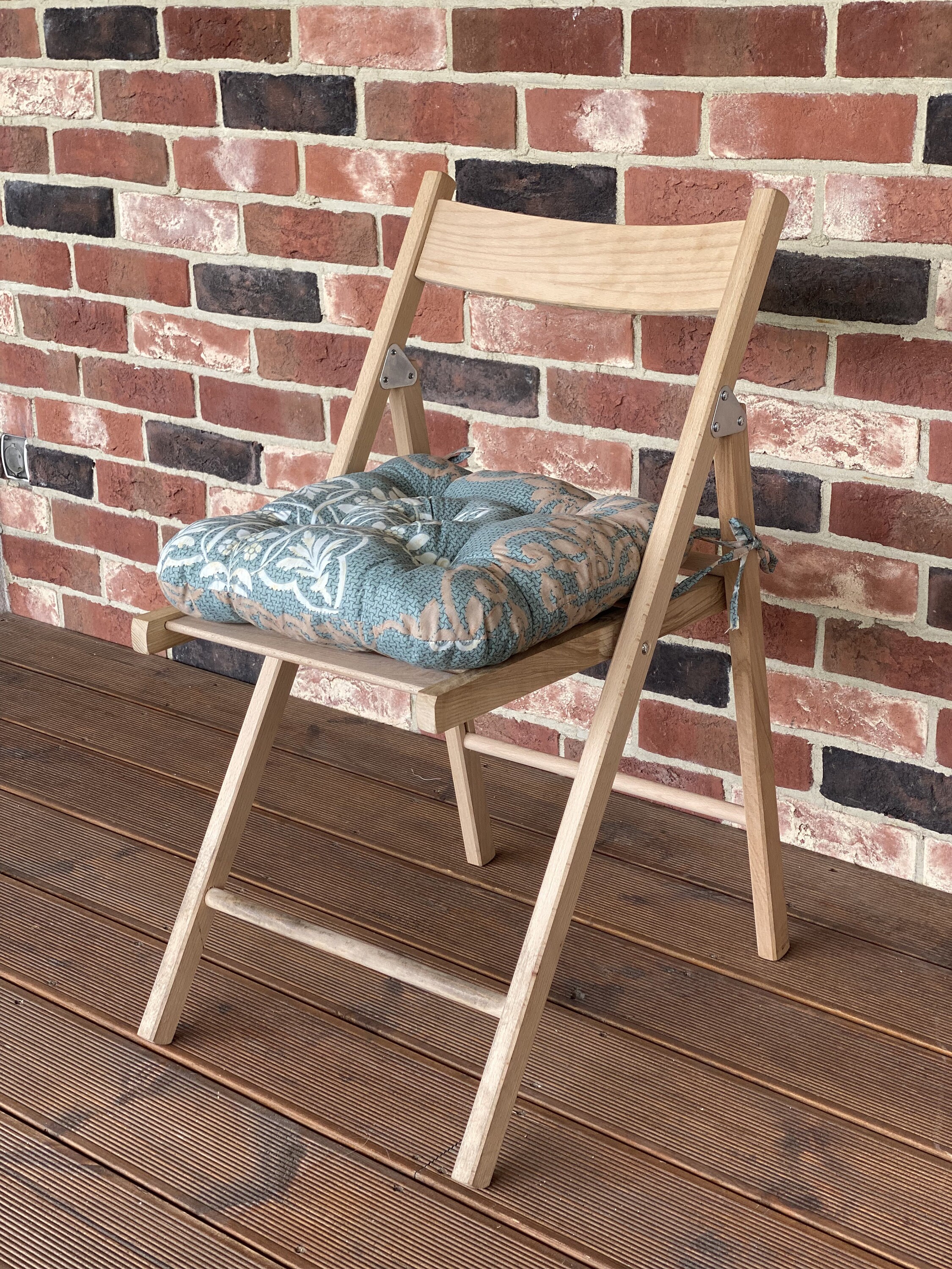 Quilted Chair Cushions / Seat Cushions With Monograms / Tie Etsy