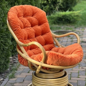 Wicker outlet bowl chair
