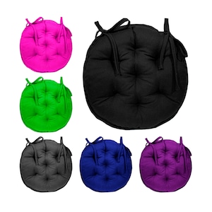 Chair cushions Rainbow/ Square chair seat cushion/Chair pad with ties/ Pillows for chair/ Chair cushions with ties/ Cushion in assortment