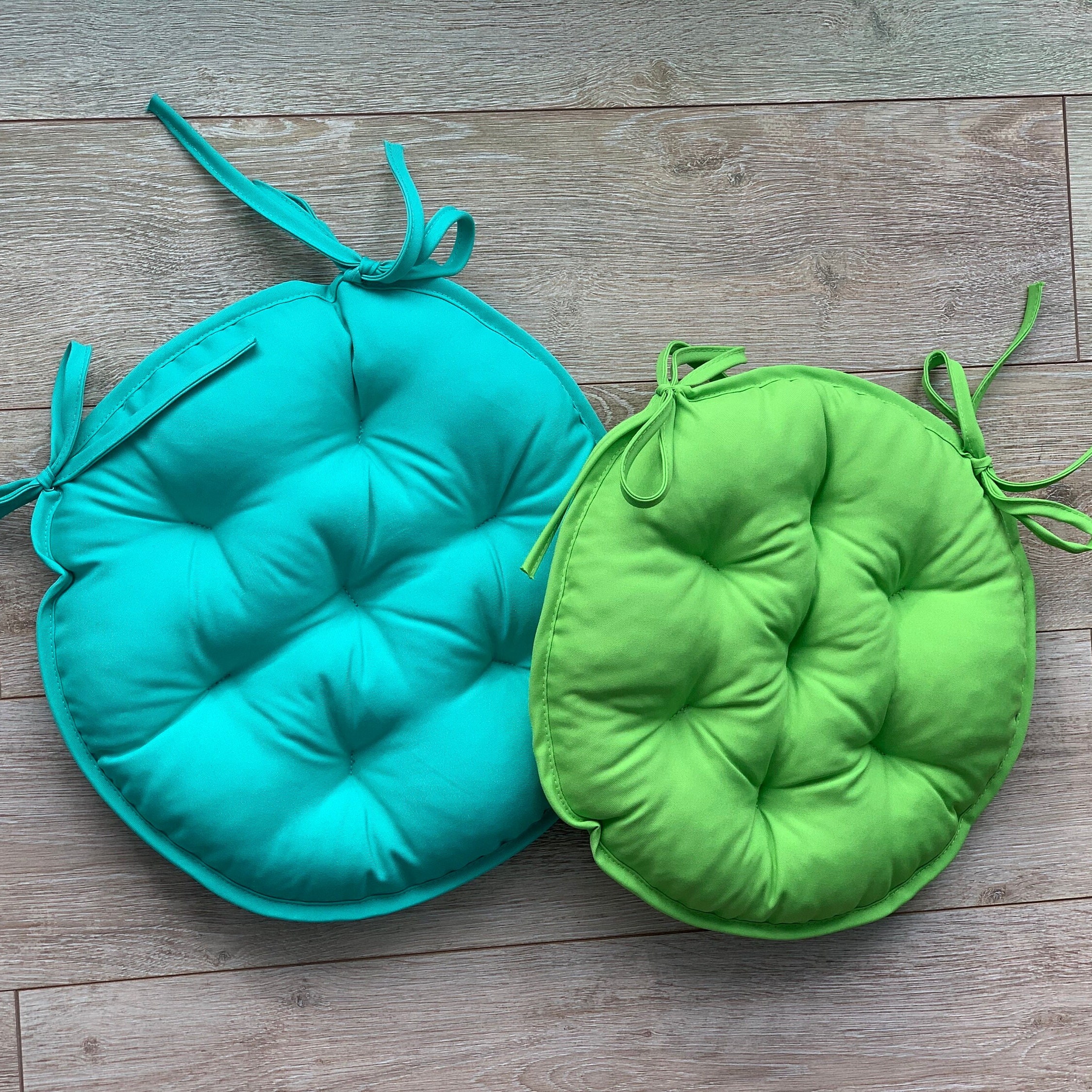 TOP Sales/ Chair Pads With Ties/ Bistro Cushions/ Round Chair Etsy