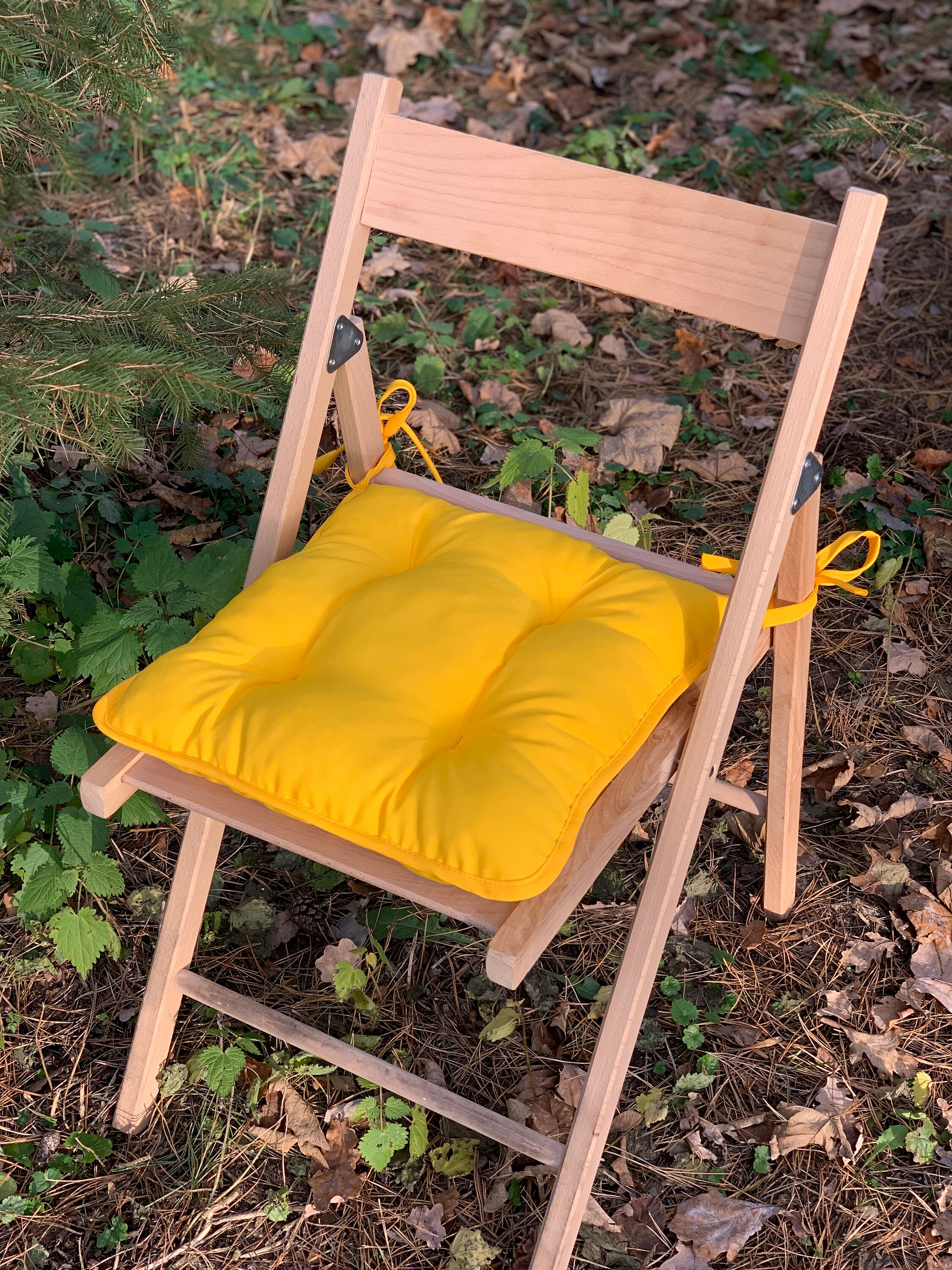 Set of Chair Cushions/ Bestseller / Chair Cushions With Ties/ Etsy UK