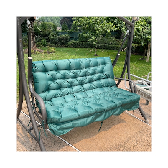 3 seat patio swing cushions best sale