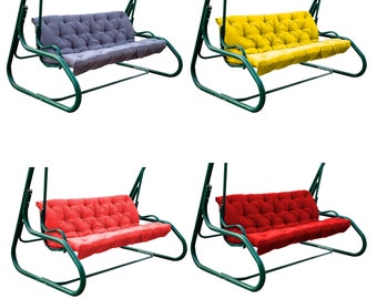 bench swing cushions