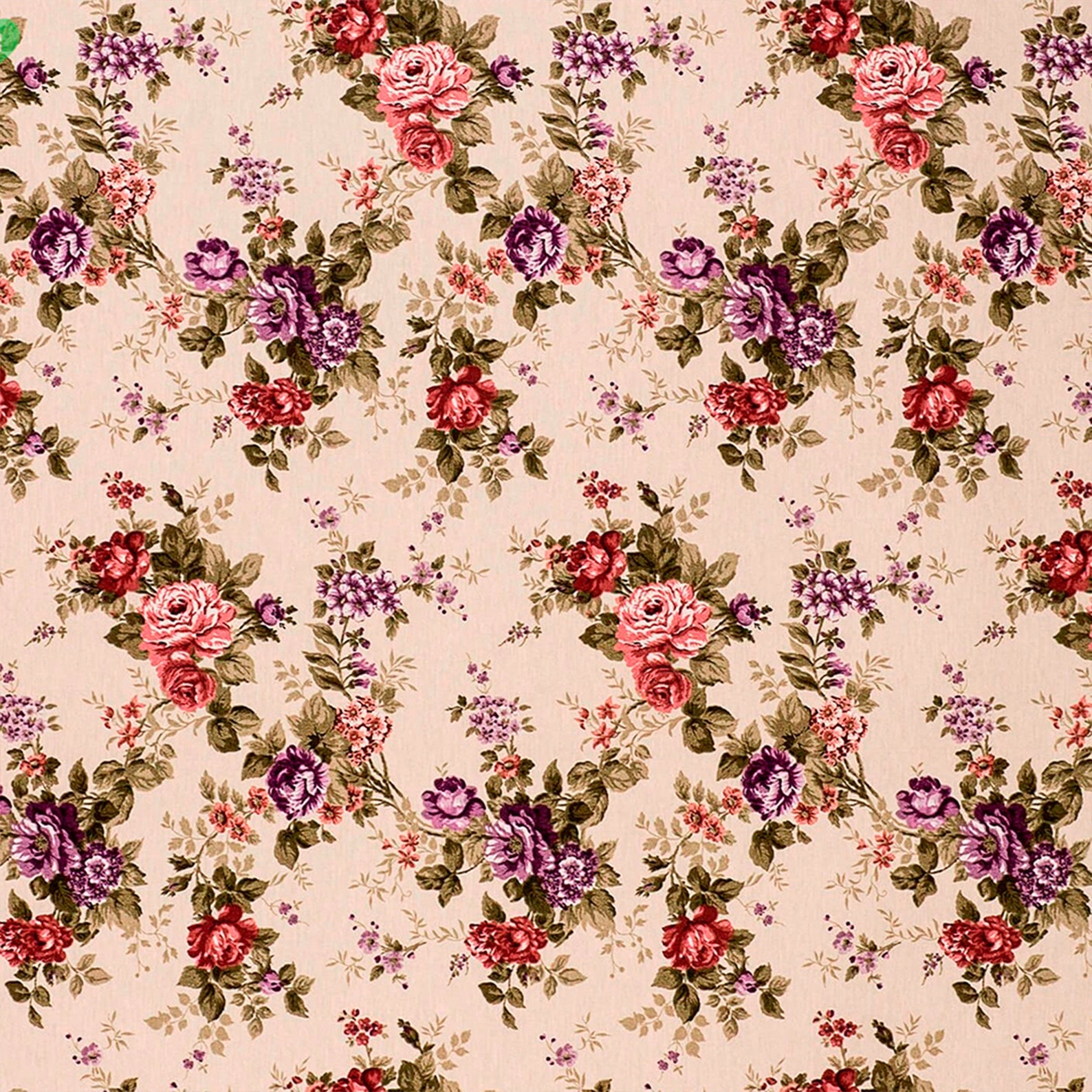 Elite fabrics / Decorative fabric with flowers / Decorative Etsy