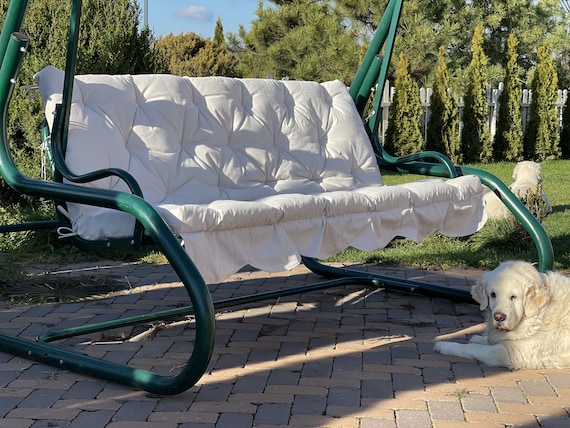 Coprisedile Per Altalena Da Giardino Impermeabile Imbottito – Protezione Universale 3 Posti