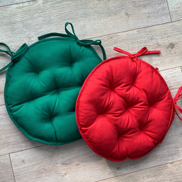 Round Chair Pads Etsy UK