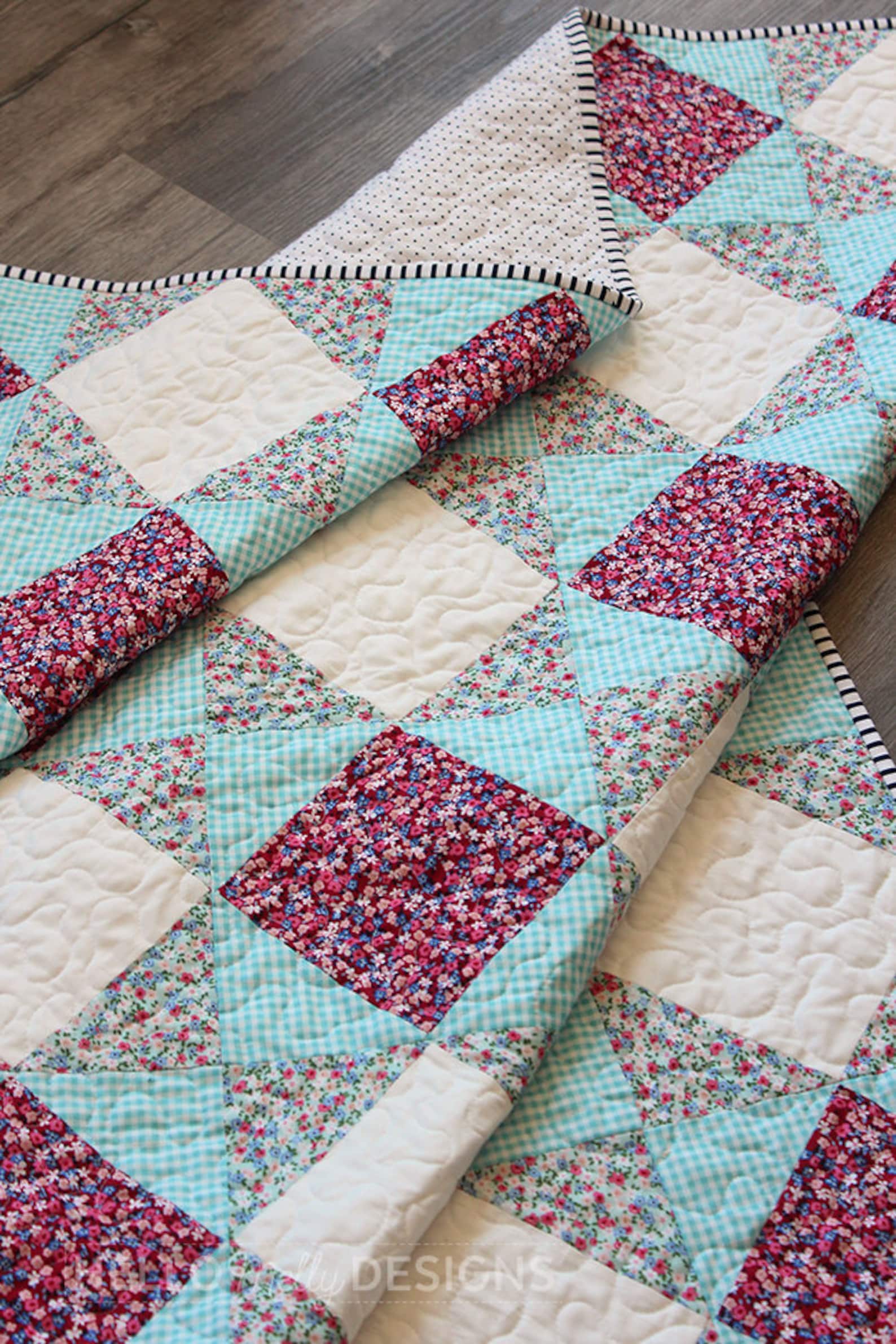 Prairie Picnic Quilt Pattern PDF Etsy