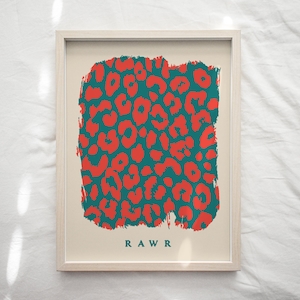 Maximalist Leopard Print, Animal Print Art, Maximalist Decor, Trendy Wall Art, Digital Leopard Print, Eclectic Quirky Wall Art, Wild Side