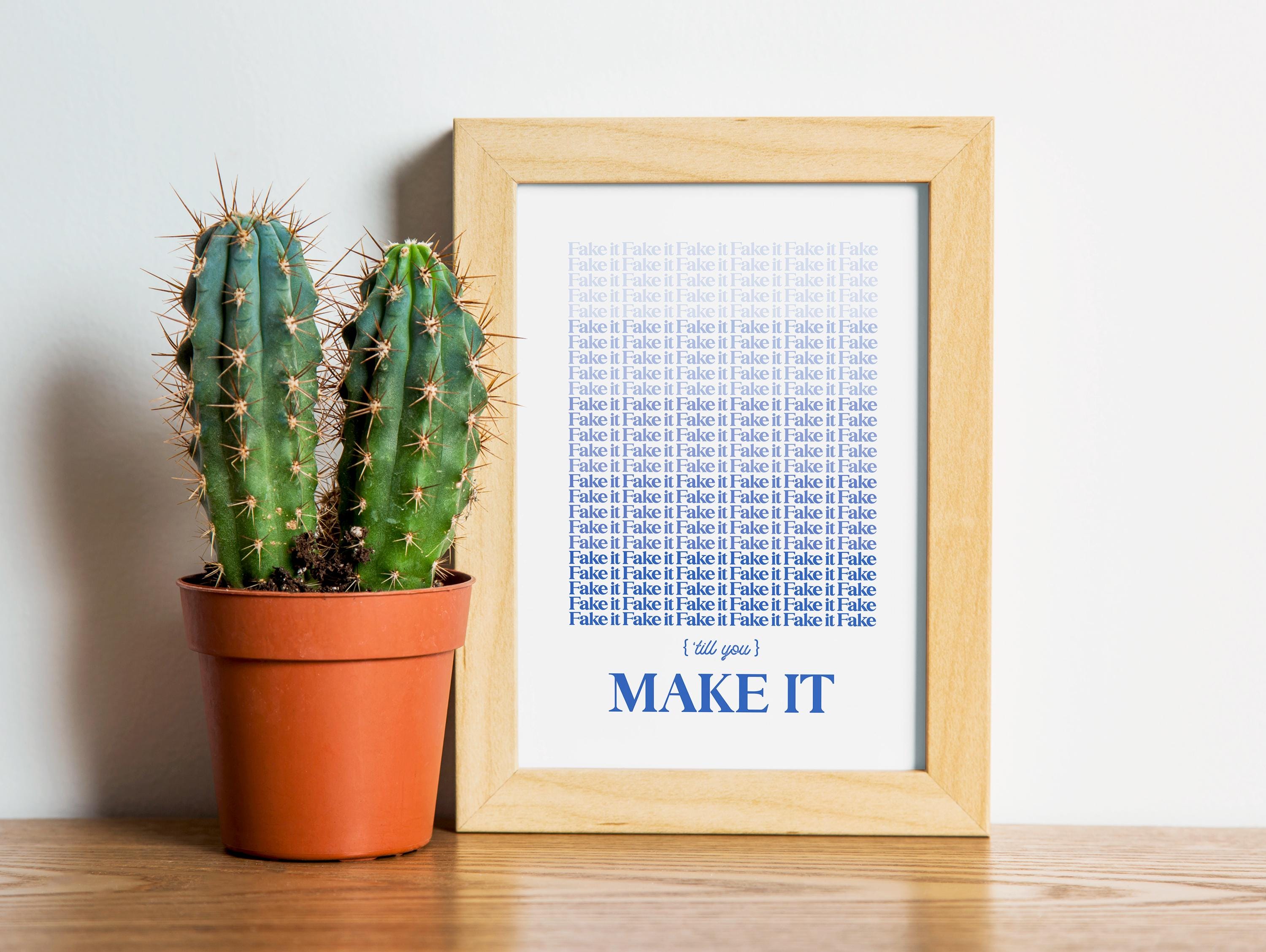 Fake it till make it - Etsy 日本