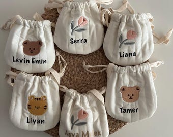 Eidbeutel , Geldbeutel, Eidsäckchen, Kindertasche, Kindergeschenke,Ramadan, Ramadangeschenk,Ramadan Dekoration, Lasergravur, Eidgeschenke