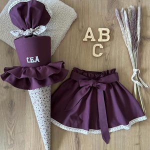 Sac d'école/garderie (uniquement sac d'école/garderie, la robe n'est pas incluse)