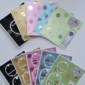 Kanso and Kanso2_ Dots Foil stickers/skins