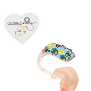 Oticon Opn_Hearing aid vinyl skins_graphic