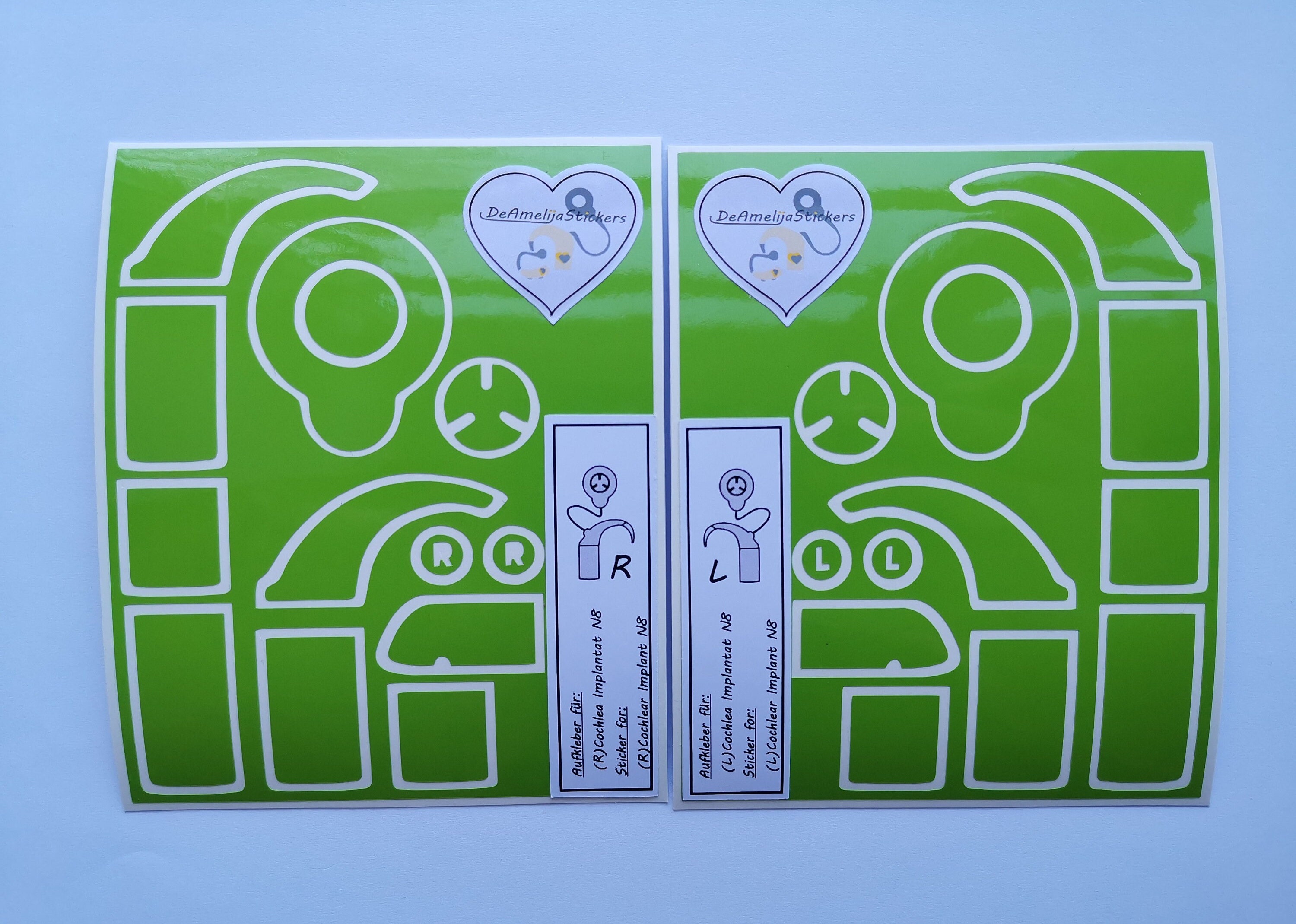 CI N8_COLOR STICKERS - Cochlear Implant Nucleus 8 - Etsy