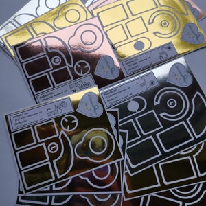 Chrome Foil Gloss Effect_for Cochlear Implant Nucleus 7 (CI N7), Nucleus 6 (CI N6)