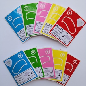 COLOR STICKERS -Oticon Opn PLAY 2PP for hearing aids