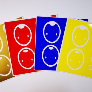 Color stickers for Cochlear Osia2 Sound Processor