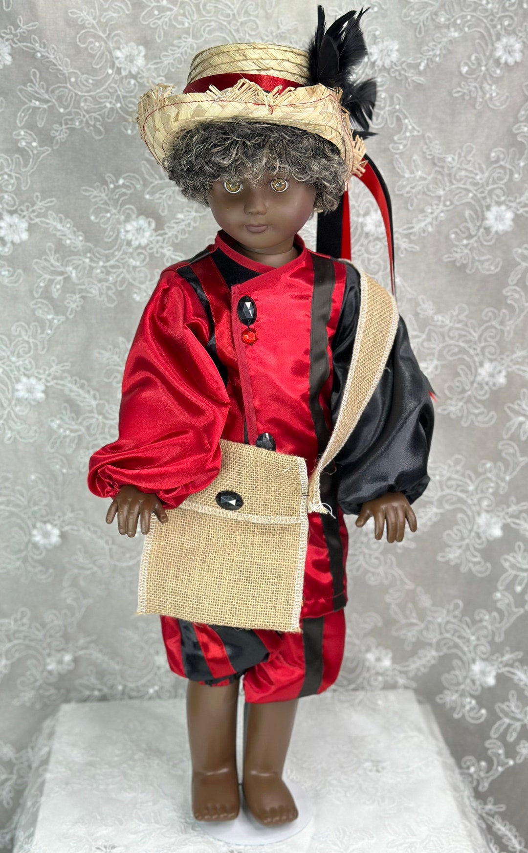 Elegua Doll, Muñeco Elegua, Muñeco Santeria, Santeria Doll, Muñeco