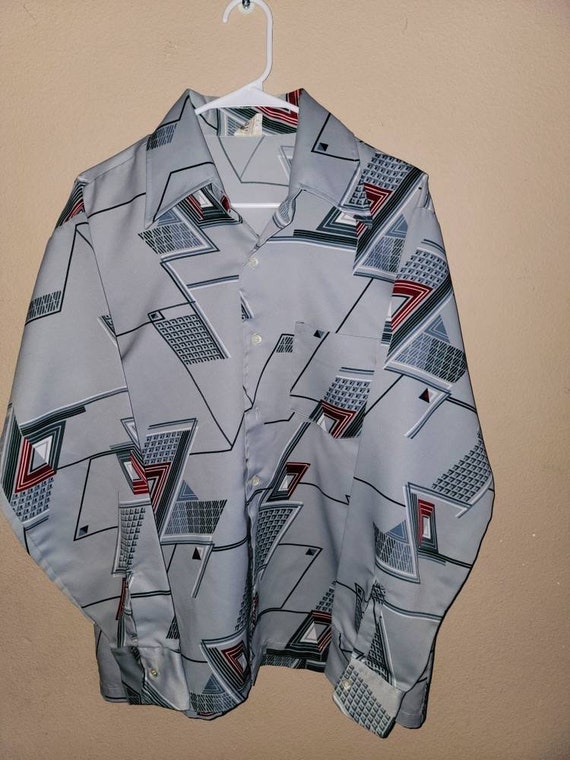 70s Montgomery Ward button up - image 1