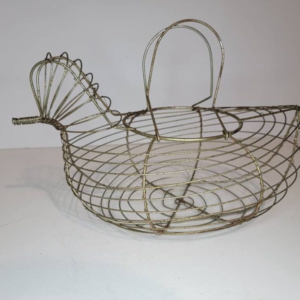 Vintage Egg Basket Etsy