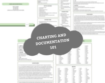 Child Life Specialist Charting and Documentation 101 Study Guide | 5 pages | Digital Download