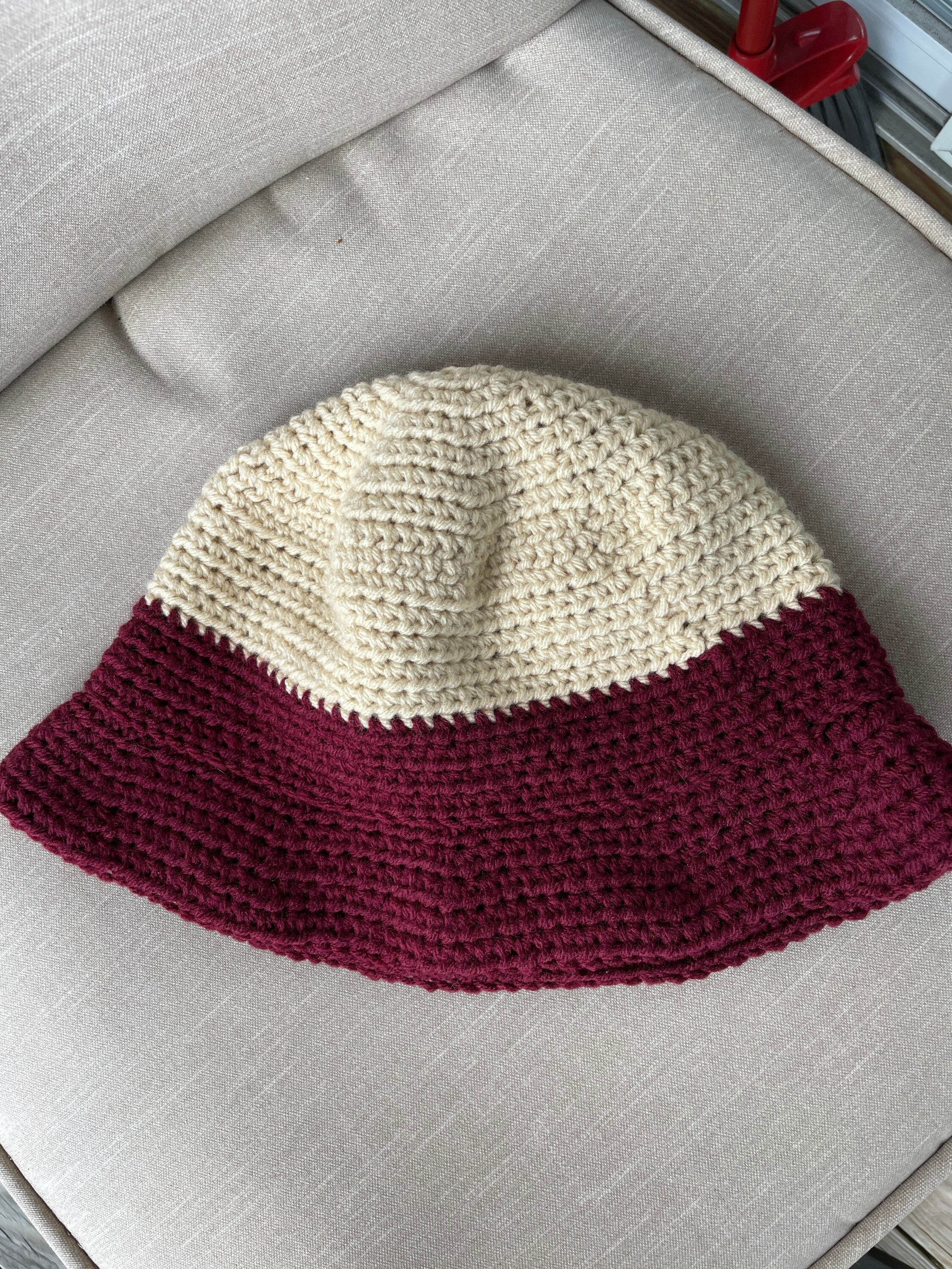 Crochet Autumn Bucket Hat, Crochet Bucket Hat, Crochet Hat