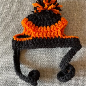 Crochet Cat Beanie, Crochet Cat Hat, Pom Pom Beanie, Halloween Cat Hat, Halloween Pet Clothing