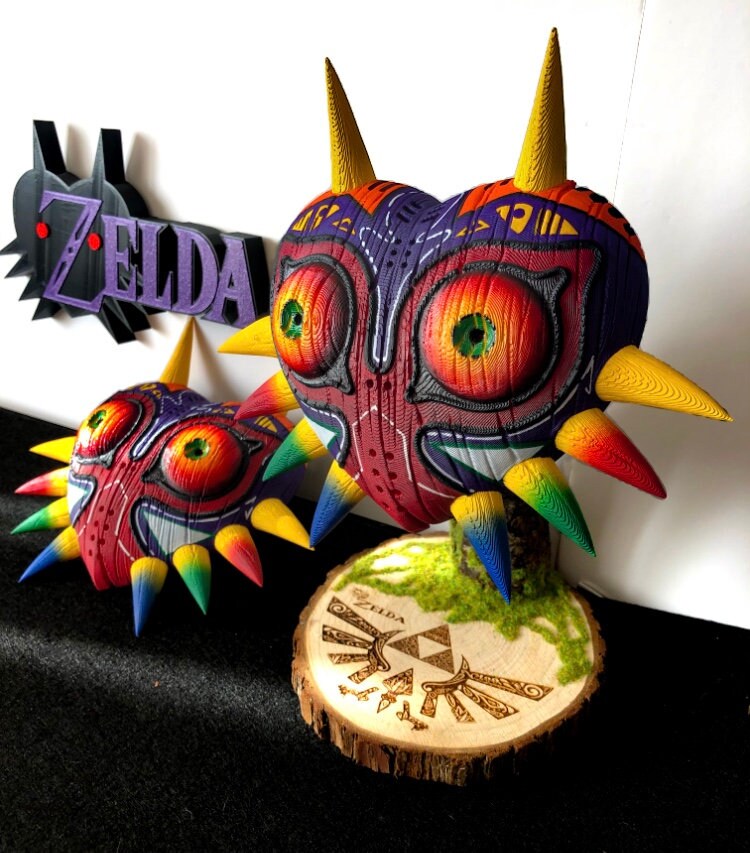 Mascara Zelda Majoras Mask Nintendo 64 replica exacta Etsy