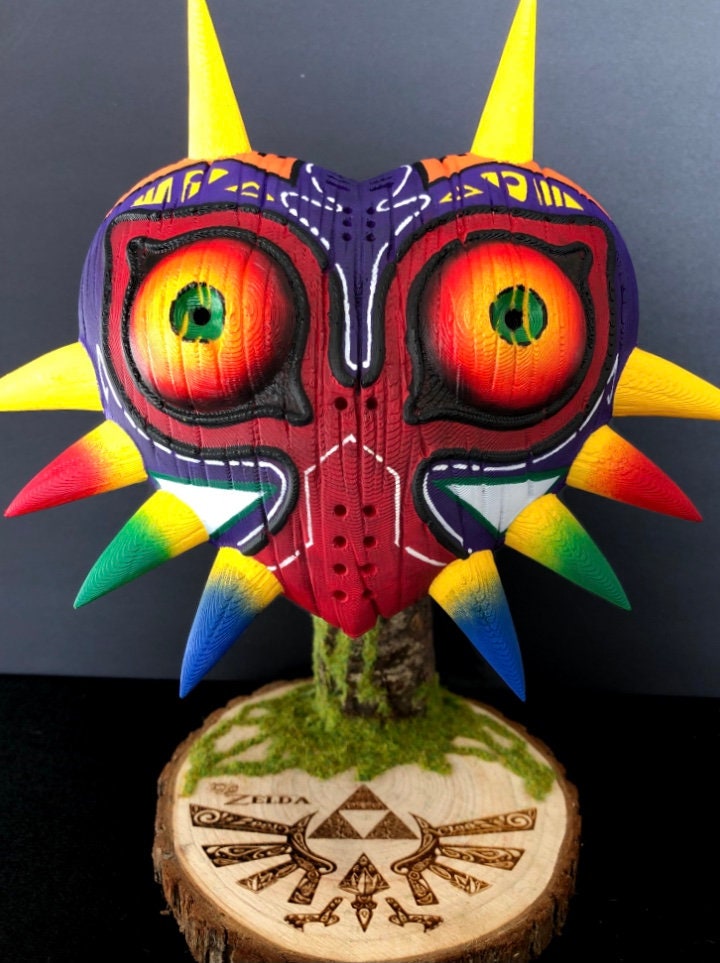 Mascara Zelda Majoras Mask Nintendo 64 replica exacta Etsy