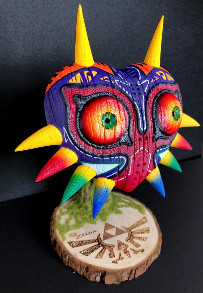 Mascara Zelda Majoras Mask Nintendo 64 replica exacta Etsy