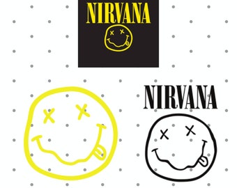 Download Nirvana Smiley Svg Etsy