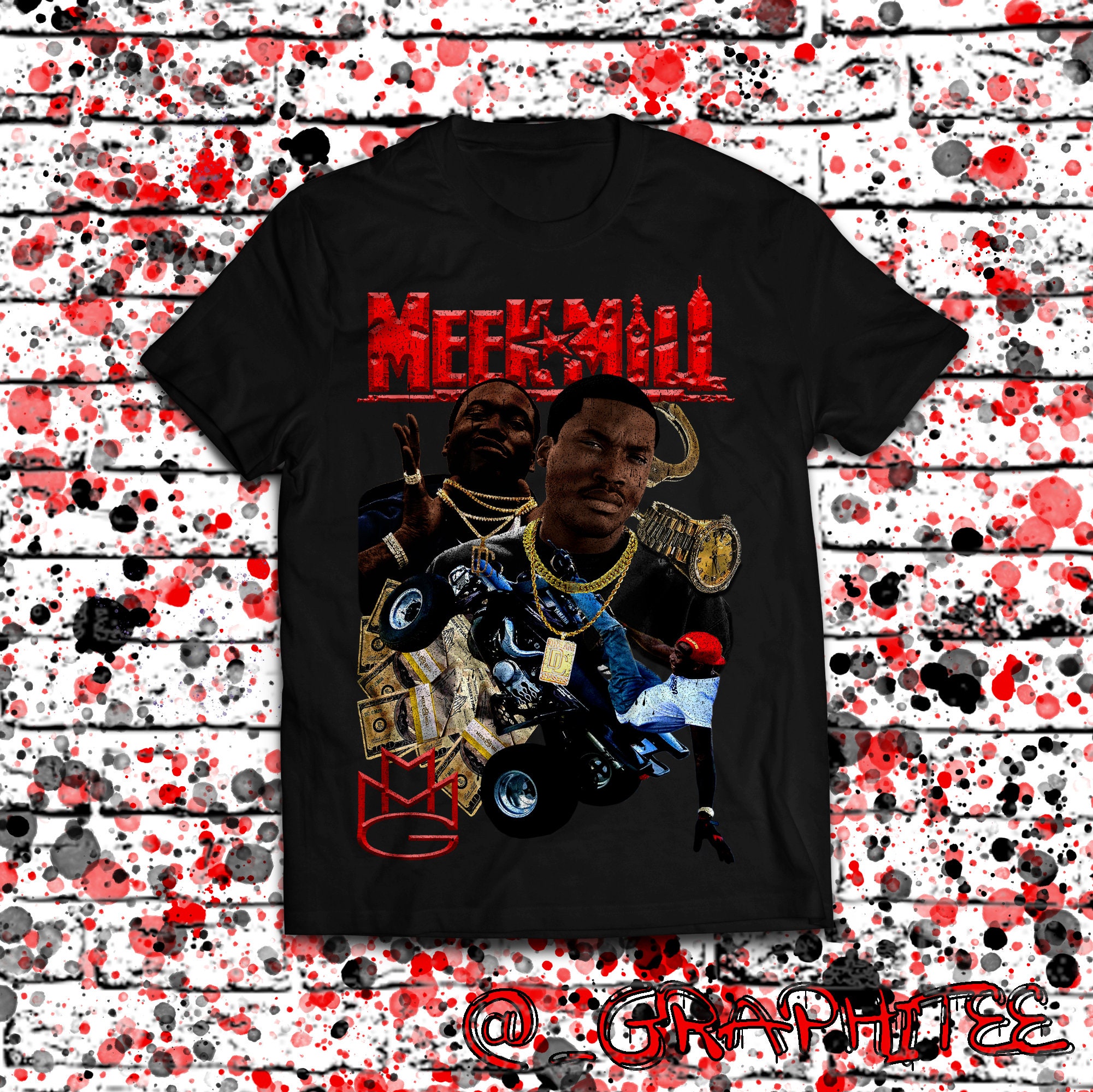 Free Meek Mill Men T Shirt