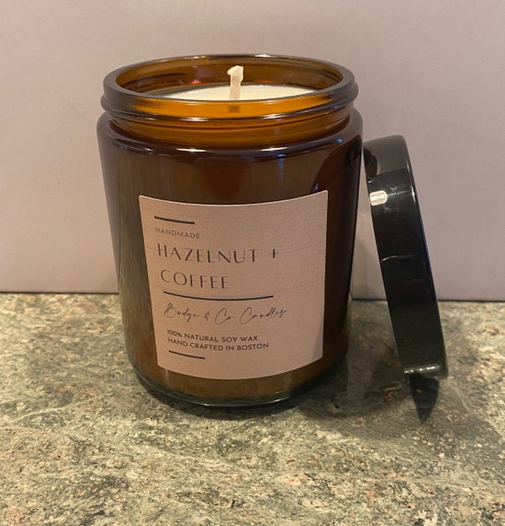 Hazelnut Coffee Candle Etsy