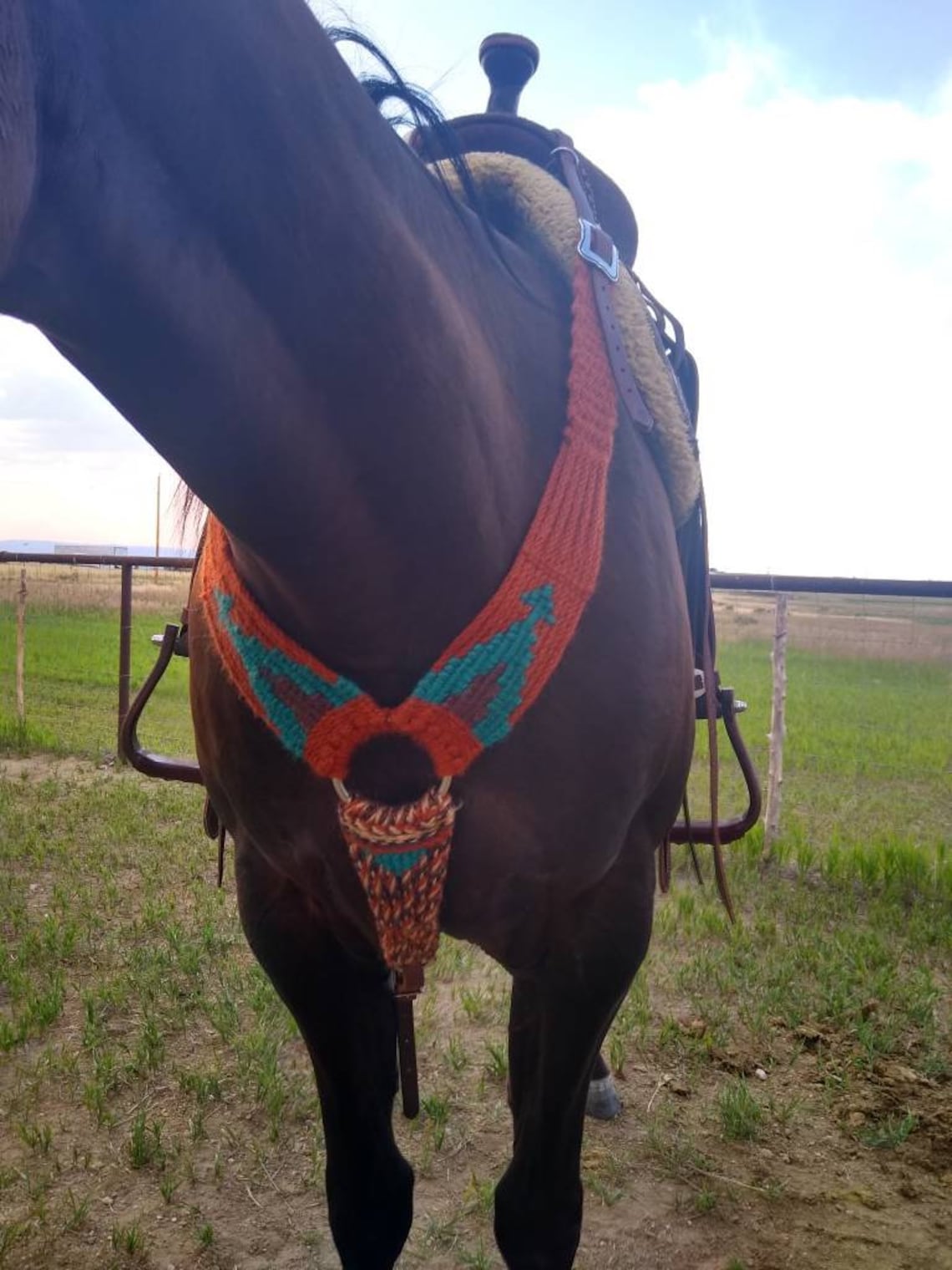 Custom Order Mohair Pulling Collar Style Breastcollar Etsy