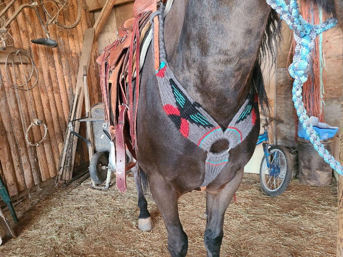 Custom Order Mohair Pulling Collar style Breastcollar Etsy