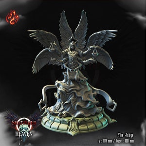 The Judge - Crippled God Foundry | D&D | Shattered Heavens | 100mm base | 8K resin
