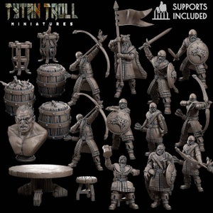 TytanTroll Miniatures - Tavern scatter terrain 28/32mm scale