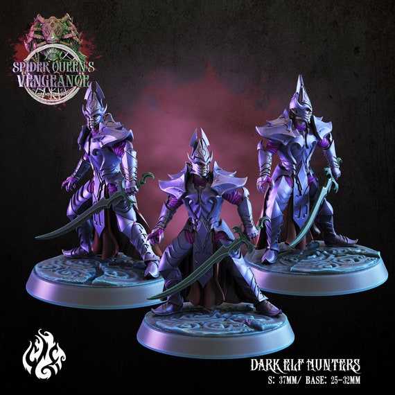 Dark Elves | Warriors | Crippled God Foundry | 28mm/32mm