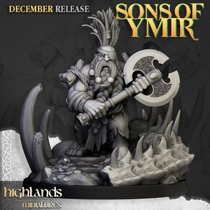 Highlands Miniatures - Dragonseeker | 28mm/32mm | 3D Printed | 8K | Resin | Miniature