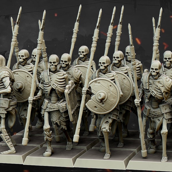 Highlands Miniatures - Skeleton Horde