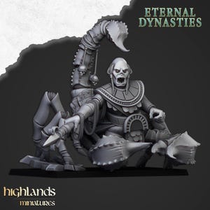 Eternal Scorpion - Highlands Miniatures | 28mm/32mm scale | 12k resolution | 3D printed | Resin