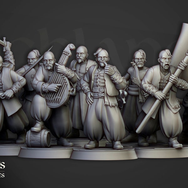 Highlands Miniatures - Harbor Cossack