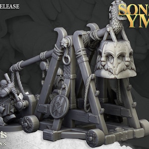 Highlands Miniatures - Dwarf Catapult 28/32mm