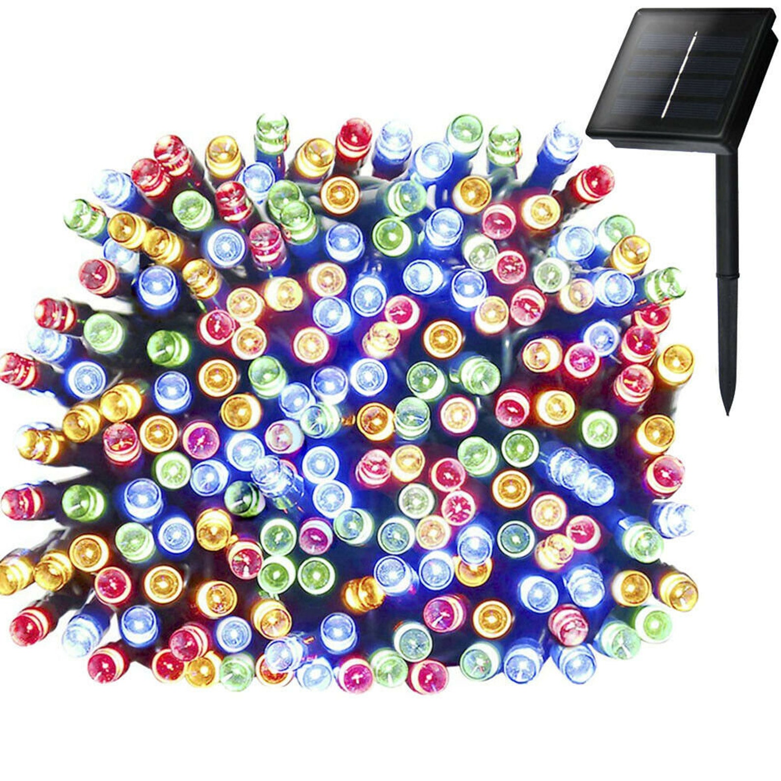 Plant DIY Solar Powered String Lights, Waterproof Warm- White Lights ...