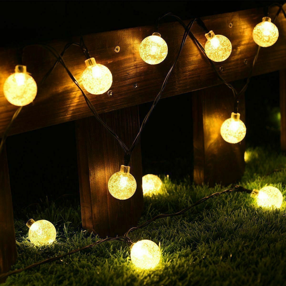 Solar Power Rope Lights Strip Waterproof Outdoor Garden Etsy UK