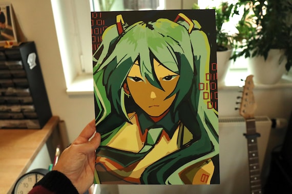 Hatsune Miku - DIN A4 Poster - VOCALOID