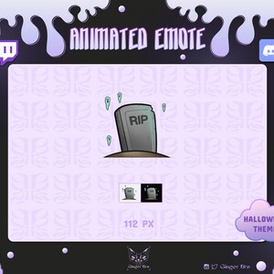 Copia l'emote animata di Halloween per Twitch Stream