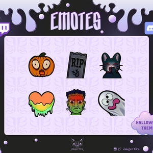 Halloween-Emotes für den Twitch-Stream