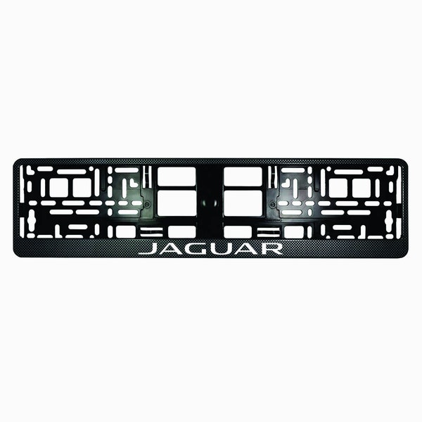Jaguar License Plate Holder Etsy