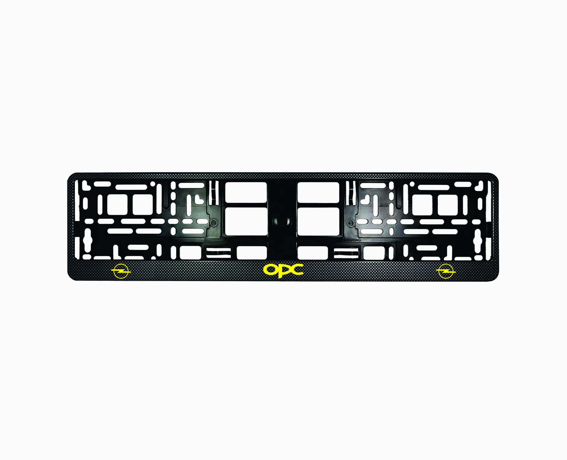 Soporte Para Matrícula Universal Opel – Soporte Delantero/trasero – Fácil Instalación
